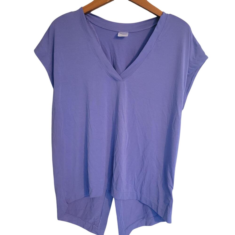 Athleta womens top split back